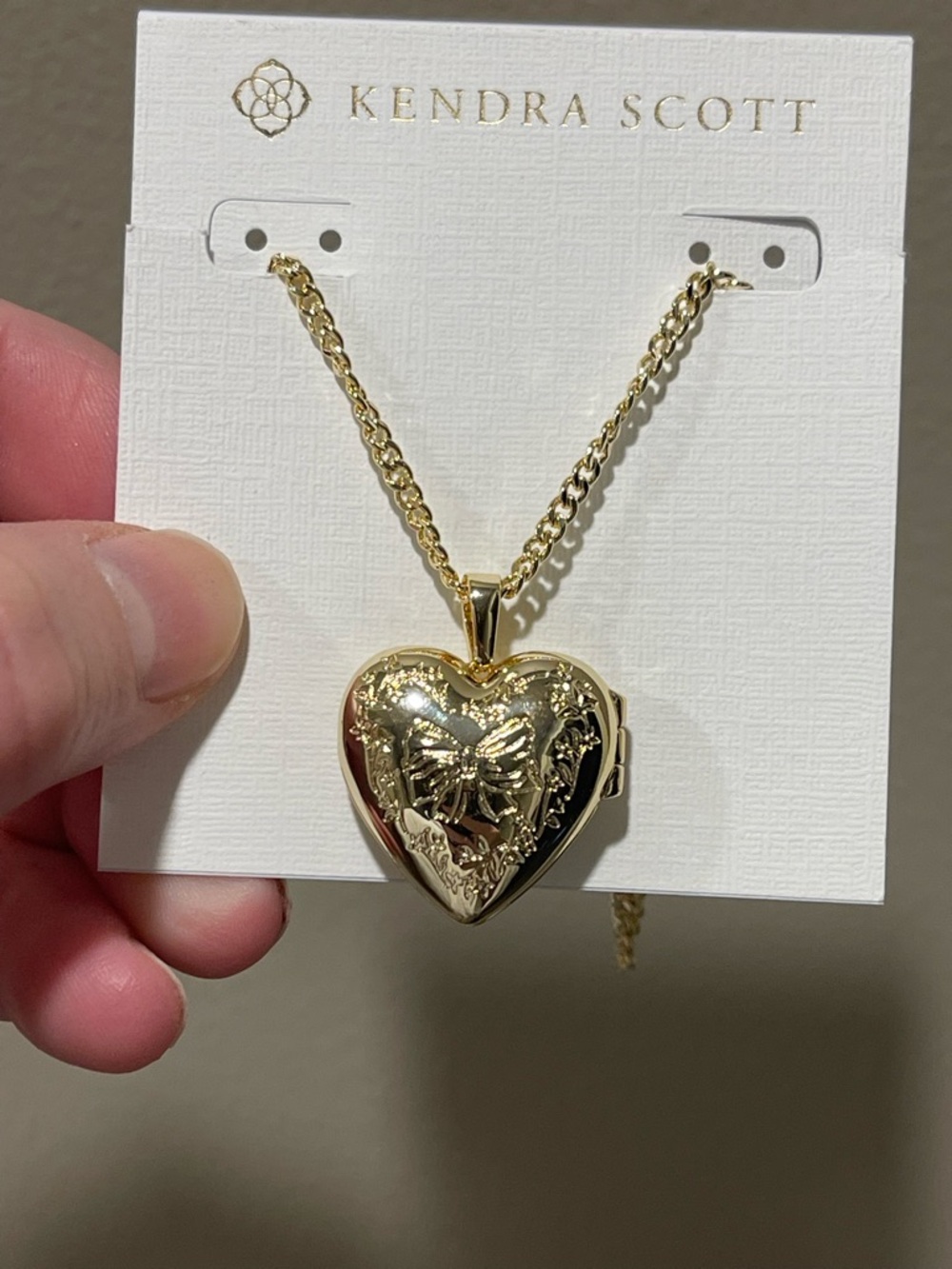 Kendra Scott Gold LoveShackFancy Locket
